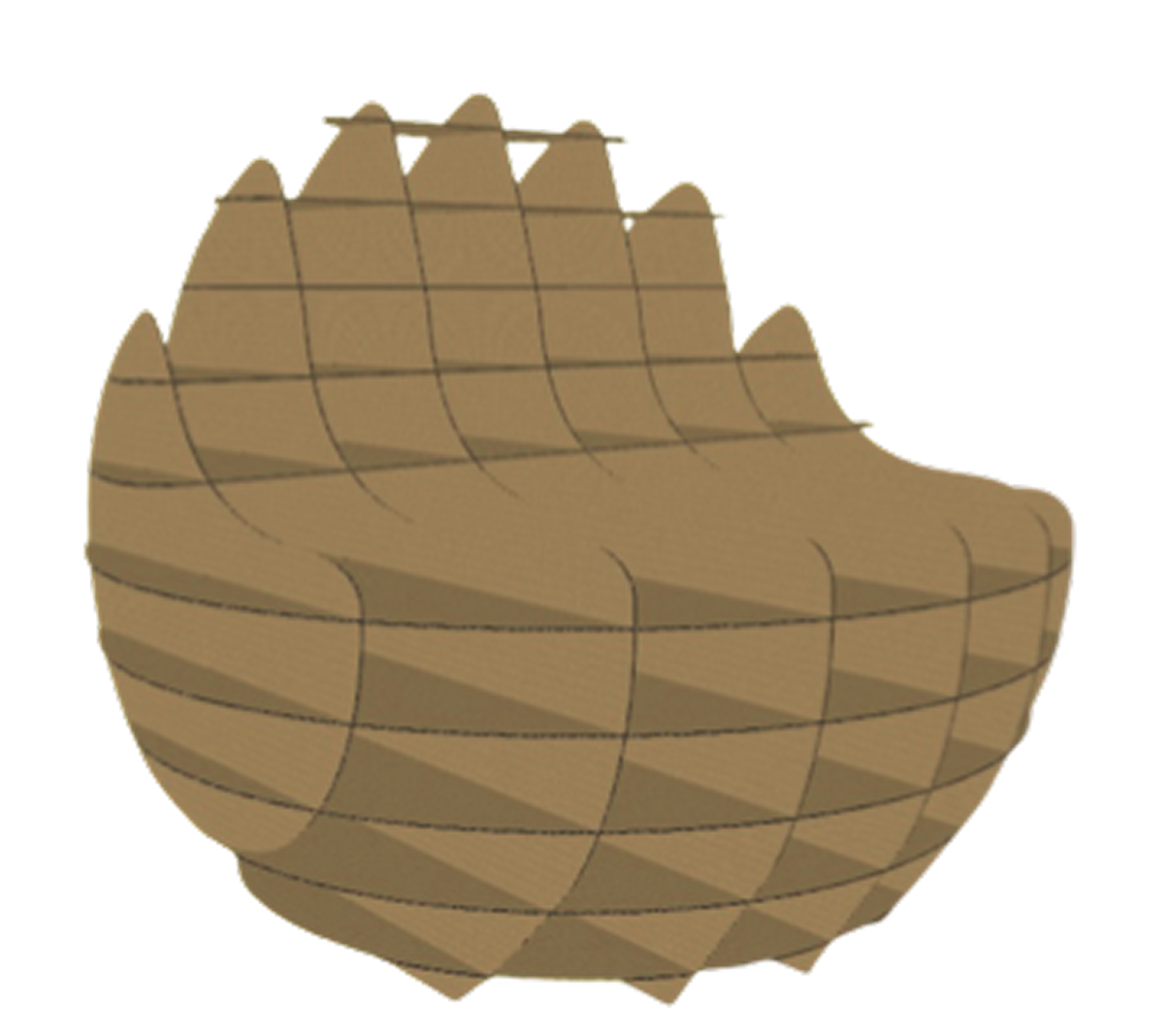 Cadeira Ninho montada