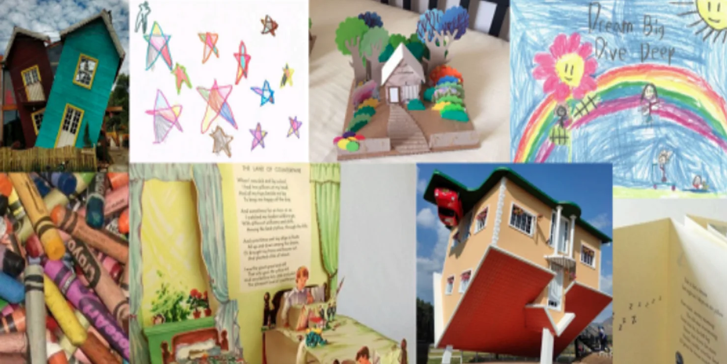 Moodboard de referências visuais